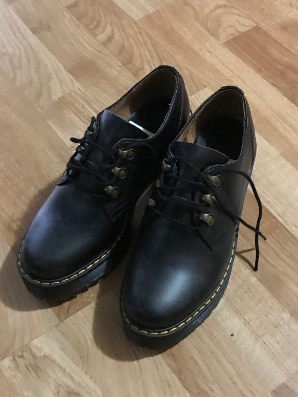 Dr. Martens platform shoes